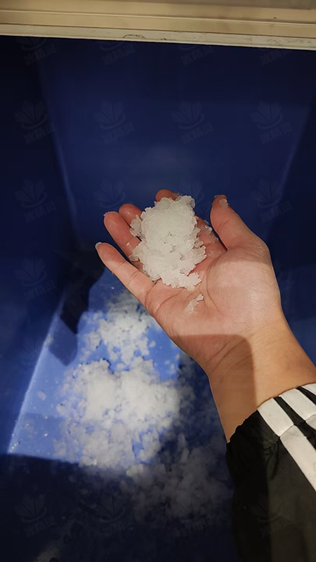 雪花碎冰颗粒